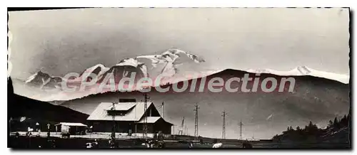 Cartes postales moderne Col des Aravis Hte Savoie La Chapelle et l'Hotel des Rhododendrons