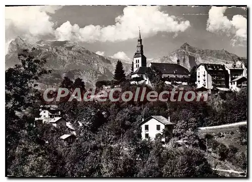 Cartes postales moderne St Gervais les Bains Vue generale Les Aiguilles de Warens