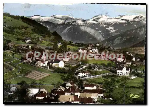 Moderne Karte Bonneville Ayze Hte Savoie Vue generale Au fond la Chaine du Mont Blanc