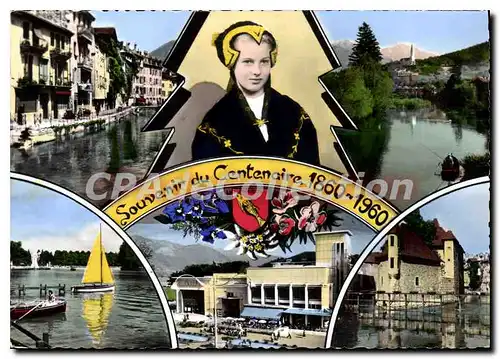 Cartes postales moderne Annecy et son Canal thiou lac casino prison