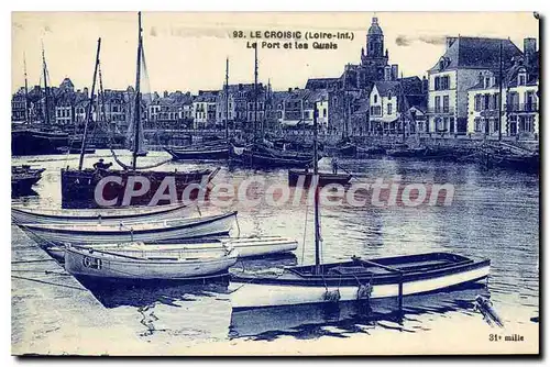 Cartes postales Le Croisic L Inf le Port et les Quais