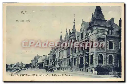 Cartes postales La Baule sur Mer L Inf Villa sur le Remblai