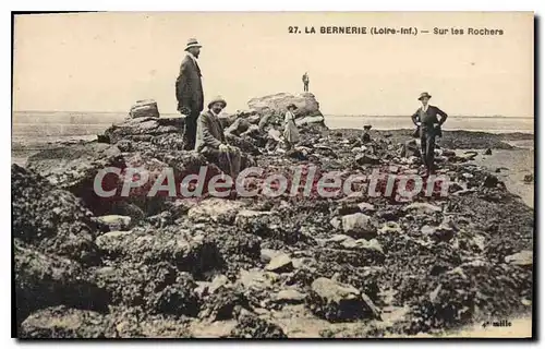 Cartes postales La Bernerie l Inf Sur les Rochers