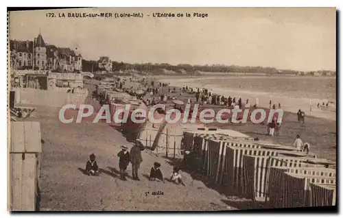 Cartes postales La Baule sur Mer L Inf L'Entree de la Plage