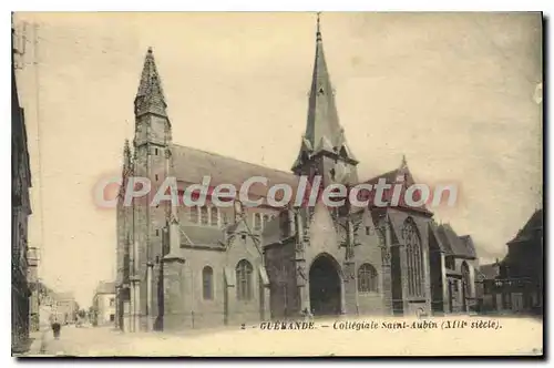 Cartes postales Guerande Collegiale St Aubin