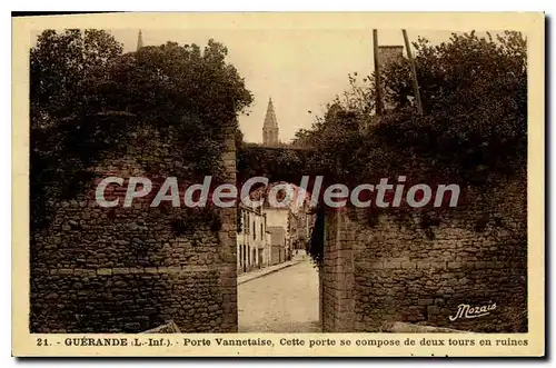 Cartes postales Guerande L Inf Porte Vannetaise