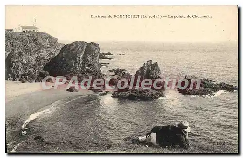 Ansichtskarte AK Environs de Pornichet L Inf La Pointe de Chemoulin