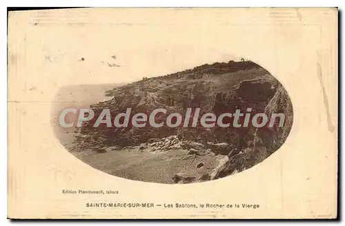 Cartes postales Ste Marie sur Mer Les Sablons le Rocher de la Vierge