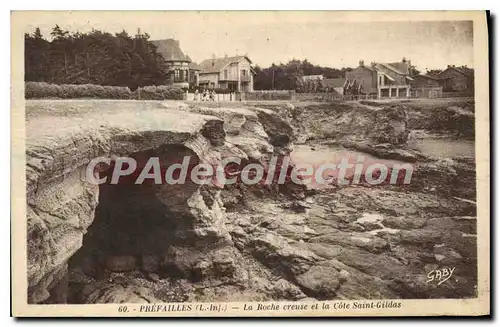 Ansichtskarte AK Prefailles L Inf La Roche creuse et la Cote St Gildas