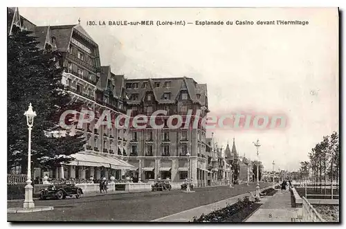 Cartes postales La Baule sur Mer L Inf Esplanade du Casino devant l'Hermitage