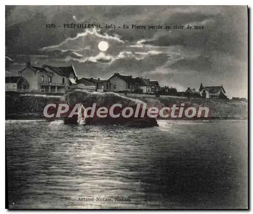 Cartes postales Prefailles L Inf La Pierre percee au clair de lune