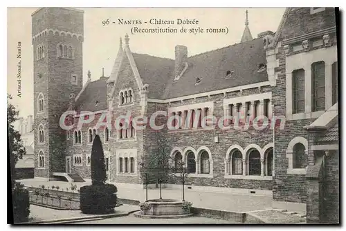 Cartes postales Nantes Chateau Dobree