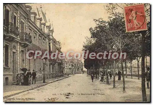 Cartes postales St Nazaire Le Boulevard de l'Ocean