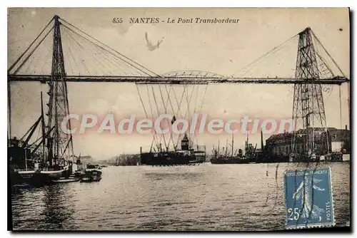 Cartes postales Nantes Le Pont Transbordeur