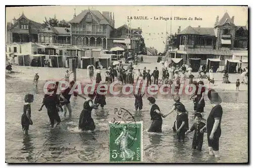 Ansichtskarte AK La Baule La Plage � l'Heure du Bain