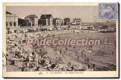 Cartes postales Le Croisic La Plage Port Lin