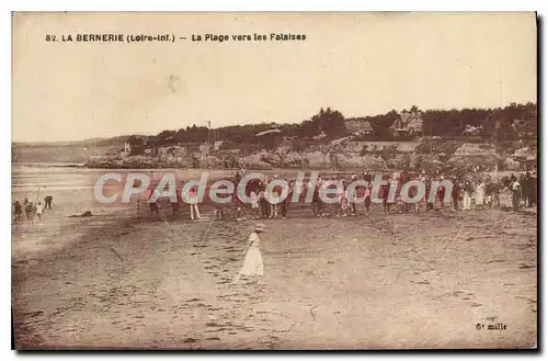 Ansichtskarte AK La Bernerie L Inf La Plage vers les Falaises