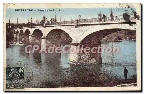 Cartes postales Iguerande Pont de la Loire