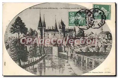 Cartes postales Clisson L Inf Le Chateau avant les Ruines
