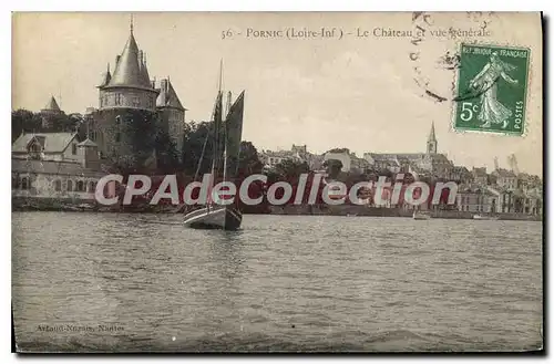 Cartes postales Pornic L Inf Le Chateau et vue generale