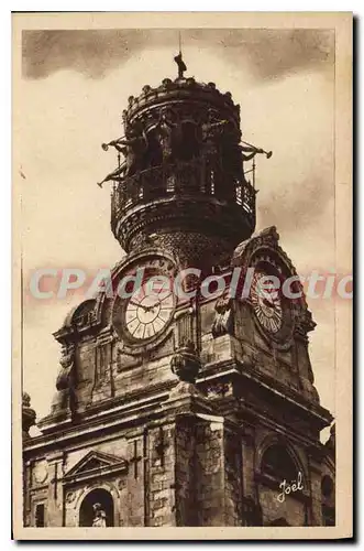 Cartes postales Nantes Beffroi de Ste Croix portant l'horloge de la ville cloche du Bouffay