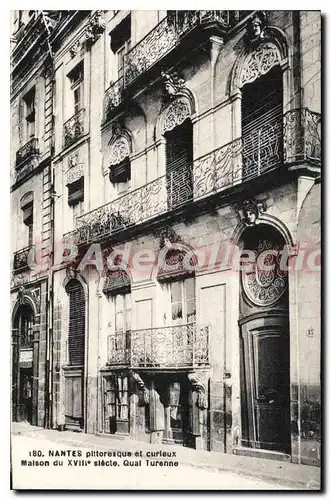 Cartes postales Nantes pittoresque et Curieux Maison du XVIII siecle Quai Turenne