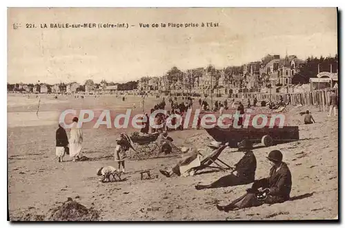 Cartes postales La Baule sur Mer Vue de la prise � l'Est