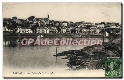 Cartes postales Pornic Vue generale du Port