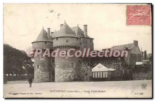 Cartes postales Guerande Loire Inf Porte Saint Michel