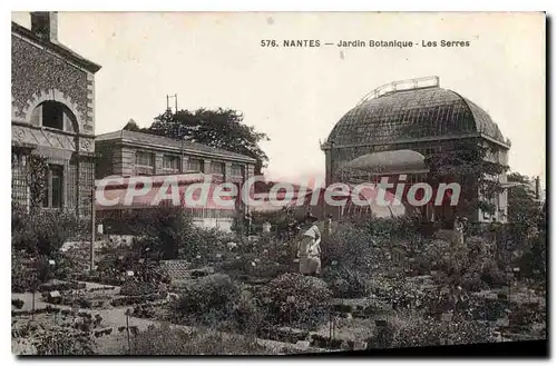 Cartes postales Nantes Jardin Botanique Les Serres