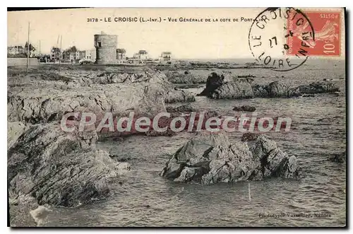 Cartes postales Le Croisic L Inf Vue Generale de la Cote de Port Lin