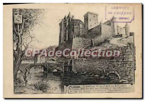 Cartes postales Clisson Le Chateau