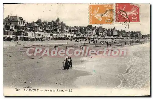 Cartes postales La Baule Vue de la Plage