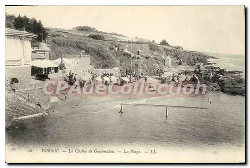 Cartes postales Pornic Le Casino de Gourmalon La Plage