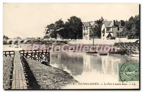 Cartes postales Le Pouliguen Le Port � maree basee