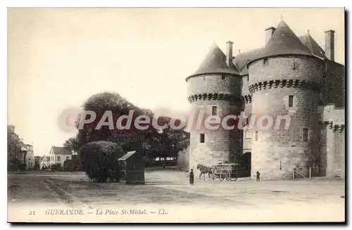 Cartes postales Guerande La Place St Michel