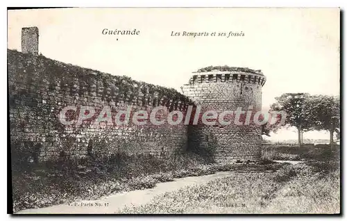 Cartes postales Guerande Les Remparts et ses foss�s