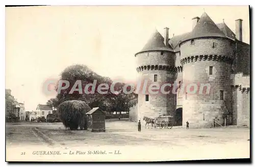 Cartes postales Guerande La Place St Michel