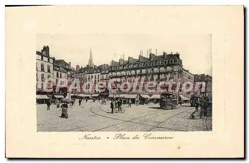 Cartes postales Nantes Place du Commerce