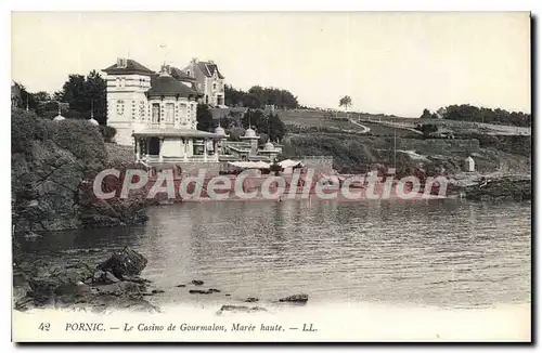 Cartes postales Pornic Le Casino de Gourmalon Maree haute