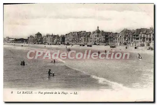 Cartes postales La Baule Vue generale de la Plage