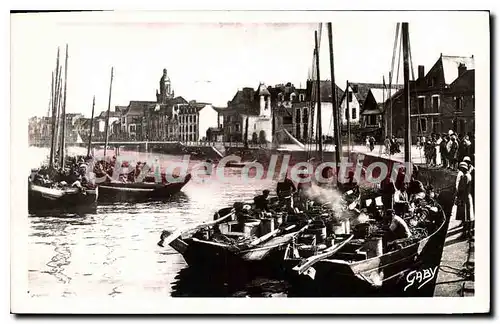 Cartes postales Le Croisic La cuisine � bord des bateaux de peche