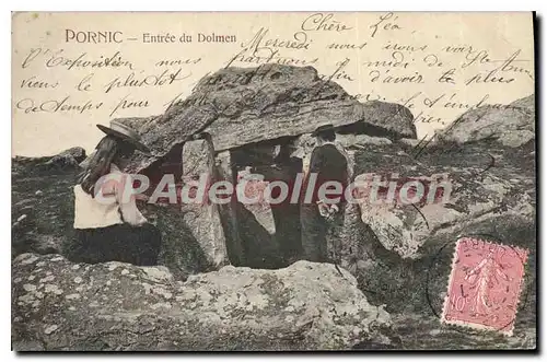 Cartes postales Pornic Entree du Dolmen