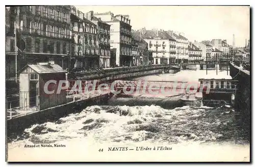 Cartes postales Nantes l'Erdre � l'Ecluse