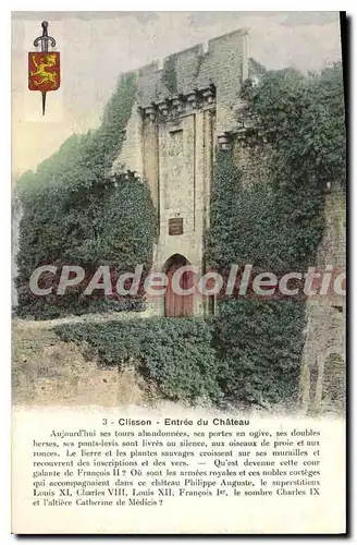 Ansichtskarte AK Clisson Entree du Chateau