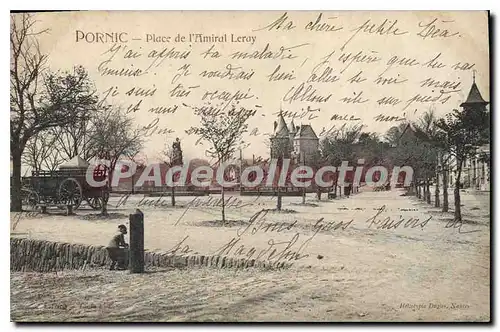 Cartes postales Pornic Place de l'Amiral Leray