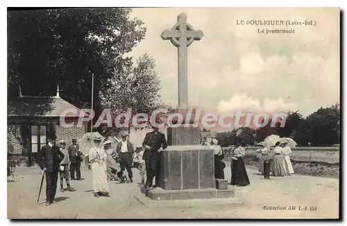 Cartes postales Le Pouliguen Loire Inf La promenade