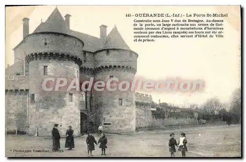 Cartes postales Guerande L Inf La Porte St Michel prison