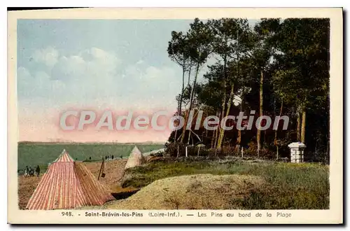 Cartes postales Saint Brevin les Pins Loire Inf Les Pins au bord de la Plage