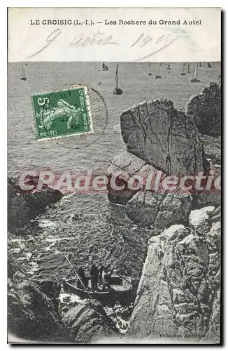 Cartes postales Le Croisic L I Les Roochers du Grand Autel